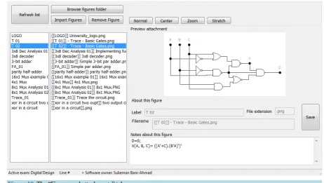 Figure 10. The “Figures and attachments” tab page. 