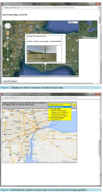Figure 4. Introductory options for pin maps of overall exterior housing qualities. 