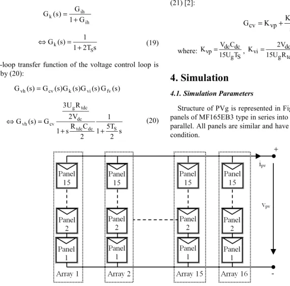 Figure 10. Coupling panels of MF165EB3 type in series and parallel. 