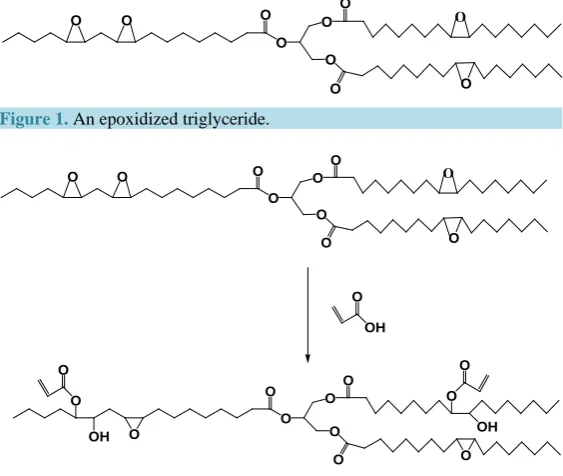 Figure 1. An epoxidized triglyceride.                                   