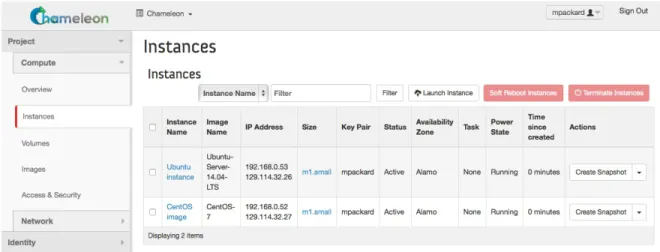 Figure	4:	Virtual	Machine	instances