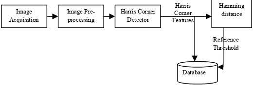 Figure 1: Palmprint Pre-Authentication system 