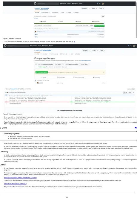 Figure 3: Create a pull request