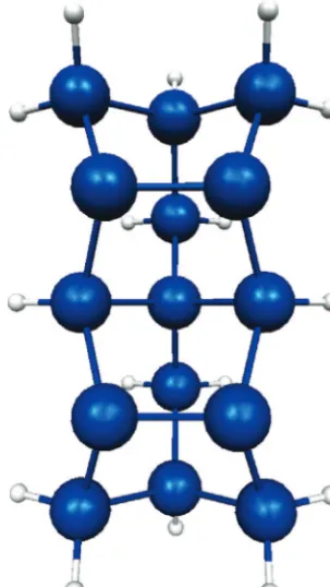 Figure 3. Si15H16 QM cluster.