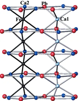 Table 5. Nearest Neighbor Distances in Ca5Pb3Z, Z ) Mn, Fe, Cu