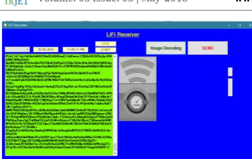 Fig 8. Receiver After Decoding 