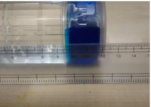 FIG 13: ACTUAL READING ON SCALE  
