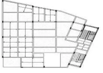 Fig -4: Typical floor plan of BIM model 