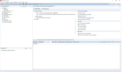 Figure 7: RT-LAB MAIN WINDOW 