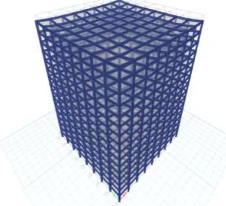 Fig 5. Vertical geometric irregular structure 