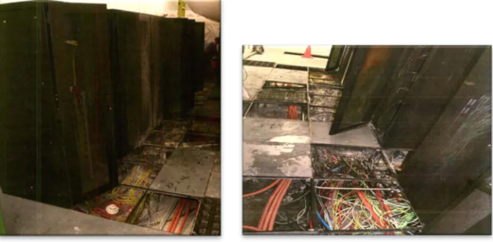 Figure 2. Chicago Center’s Fire Damage 