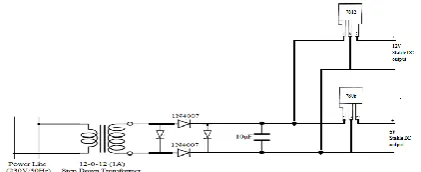 Fig 6. Voltage Regulation Circuit 