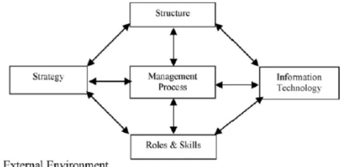 FIGURE 1 Architecture of siBaja. FIGURE 2 IT-Organization Fit Model Framework.