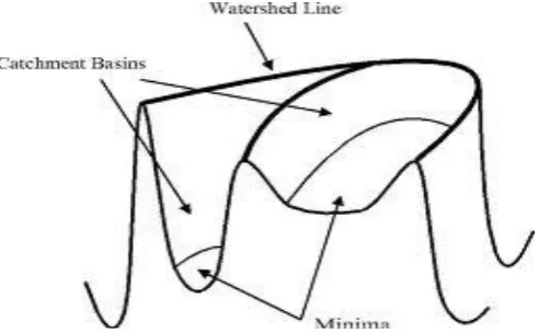 Fig-5: Catchment basin and Watershed line.  [26] 