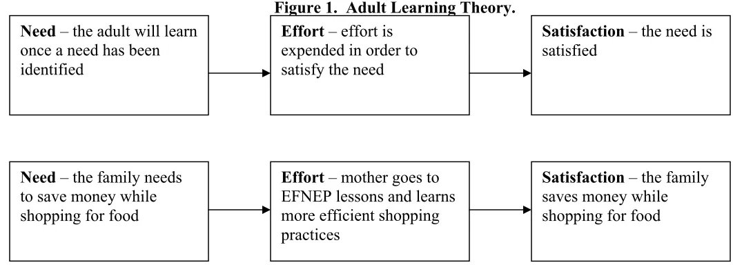 Figure 1.  Adult Learning Theory. 