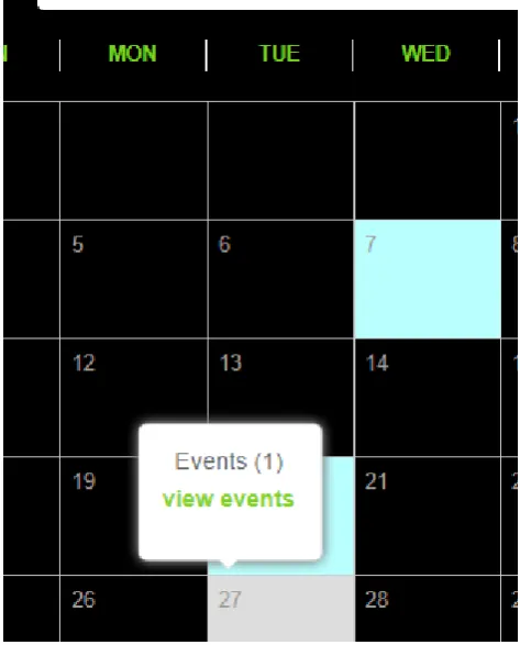 Figure 10: Irrigation Schedule generated by the system. 