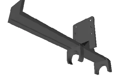 Fig -2: 3D printed (ABS) syringe holder (designed by the research team)  