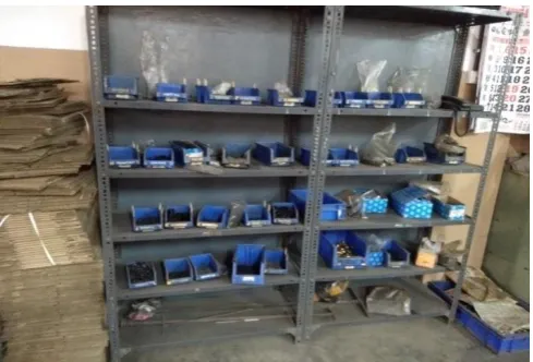 Figure 4 Sorting and Storing is Done for Standard Parts 