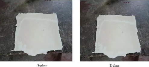 Fig -5: Manufacturing images of Composite samples 