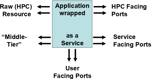 Figure 3. A Wrapped Application Programming Model 