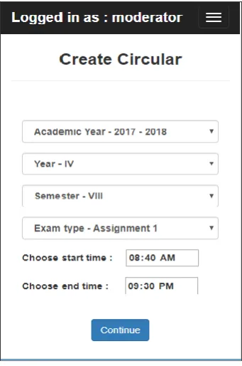 Figure 6.2: Selecting Dates 