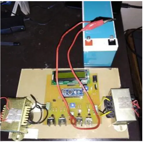 Fig - 7: Hardware setup 