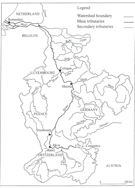 Fig. 7. The Rhine Basin.