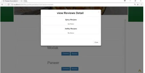 Fig 2. Ingredient Image Upload Page  