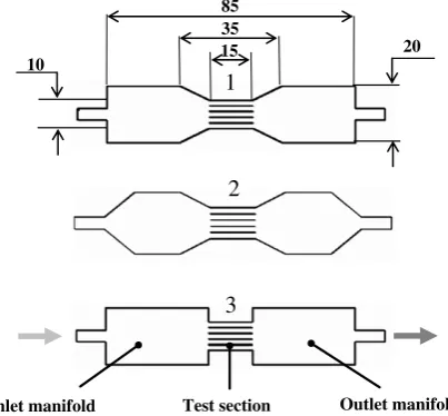 Fig. 5. Temperature ﬁeld on the heater.