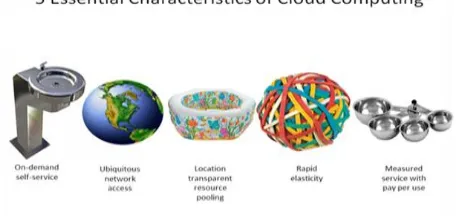 Fig.1 Characteristics of Cloud Computing 