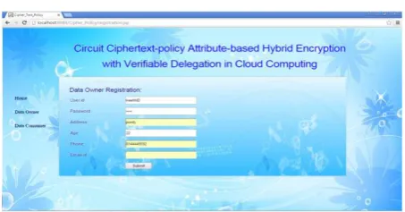 Fig 3 Home Page 