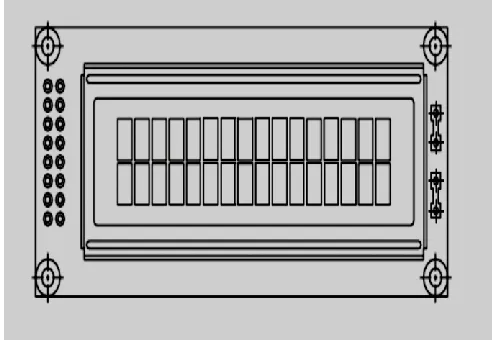 Fig: LCD Display  
