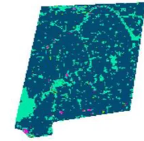 Fig II. Difference between NDVI and GNDVI [5]  