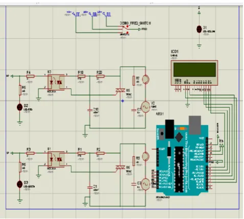 FIGURE -7: FREQUENCY DETECTION AND PV CONTROL SECTION PROTOTYPE 