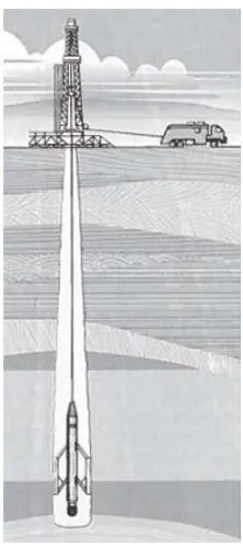 Figure 1. Example of wireline logging from [1].