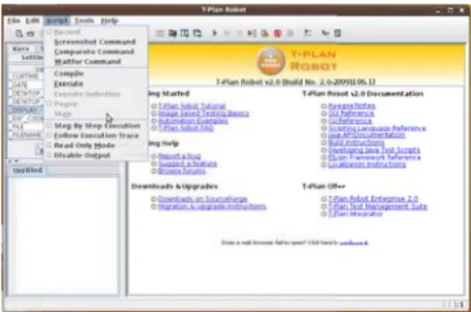 Figure 8: GUI of T-Plan Robot 53