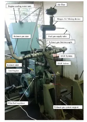 Figure 1. Photograph of the experimental set up.                            