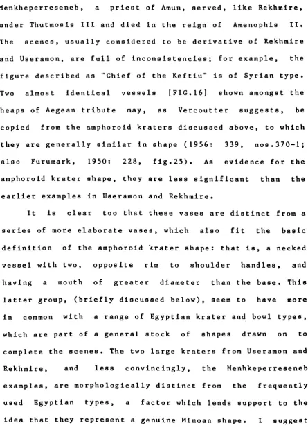 figure described as "Chief of the Keftiu" is of Syrian type. 