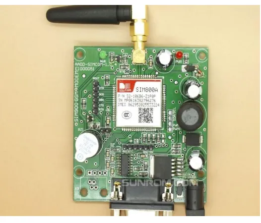 Fig (3) GSM Module 