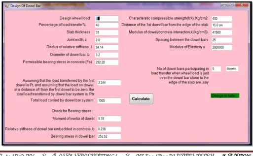 Fig – 3: Design of Concrete Pavement Window  
