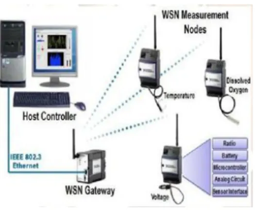 Figure 1: Common Wireless Sensor Network Architecture 