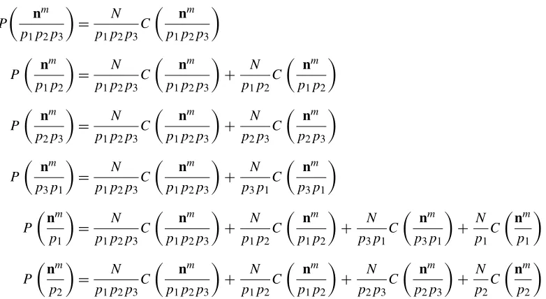Figure 4. Graph with gcd(nm) = p1 p2 p3.