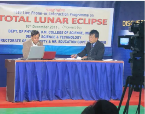 Figure 12. A scene where people were in queue for observing the transit of Venus on June 6, 2012