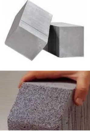 Table -1. Comparison of various bricks and blocks (AAC blocks vs CLC blocks vs red clay bricks) 
