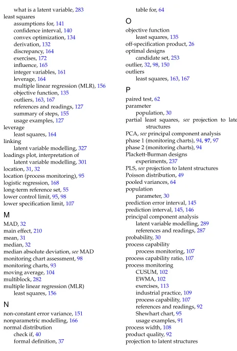 table for, 64