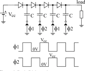 Figure 1. Basic Dickson charge pump. 