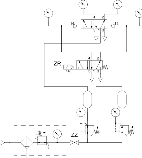 Fig. 10. response time and the idle time. Diagram of the test stand applied to determine the  