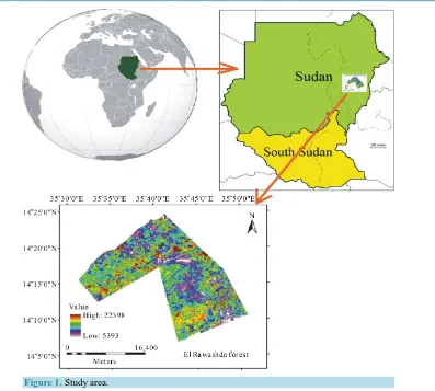 Figure 1. Study area. 