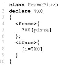 Figure 5: XMG2 description for a proper noun elementarytree.