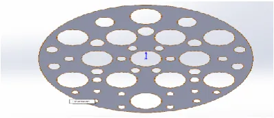 Fig -2: Full baffle for straight tube  